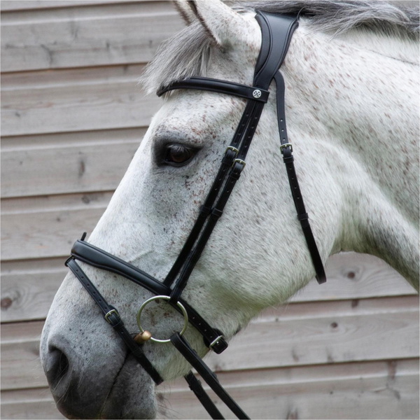 Henry James Flash Bridle HP-D1HJ COB BLACK / NB-6HJ-COB- BLACK / CS-1HJ-COB- BLACK / BB-2HJ-COB- BLACK - Black